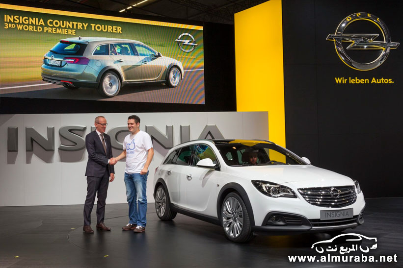 أوبل إنسيجنيا تعلن عن نموذج سيارتها المحدث في معرض فرانكفورت للسيارات Opel Insignia 18